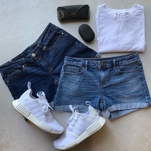 LC Lauren Conrad BUNDLE Jean Shorts Size 2 Size 4